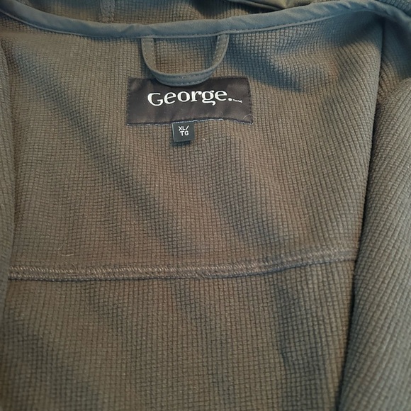 Olive Green Rain Jacket - Picture 2 of 3